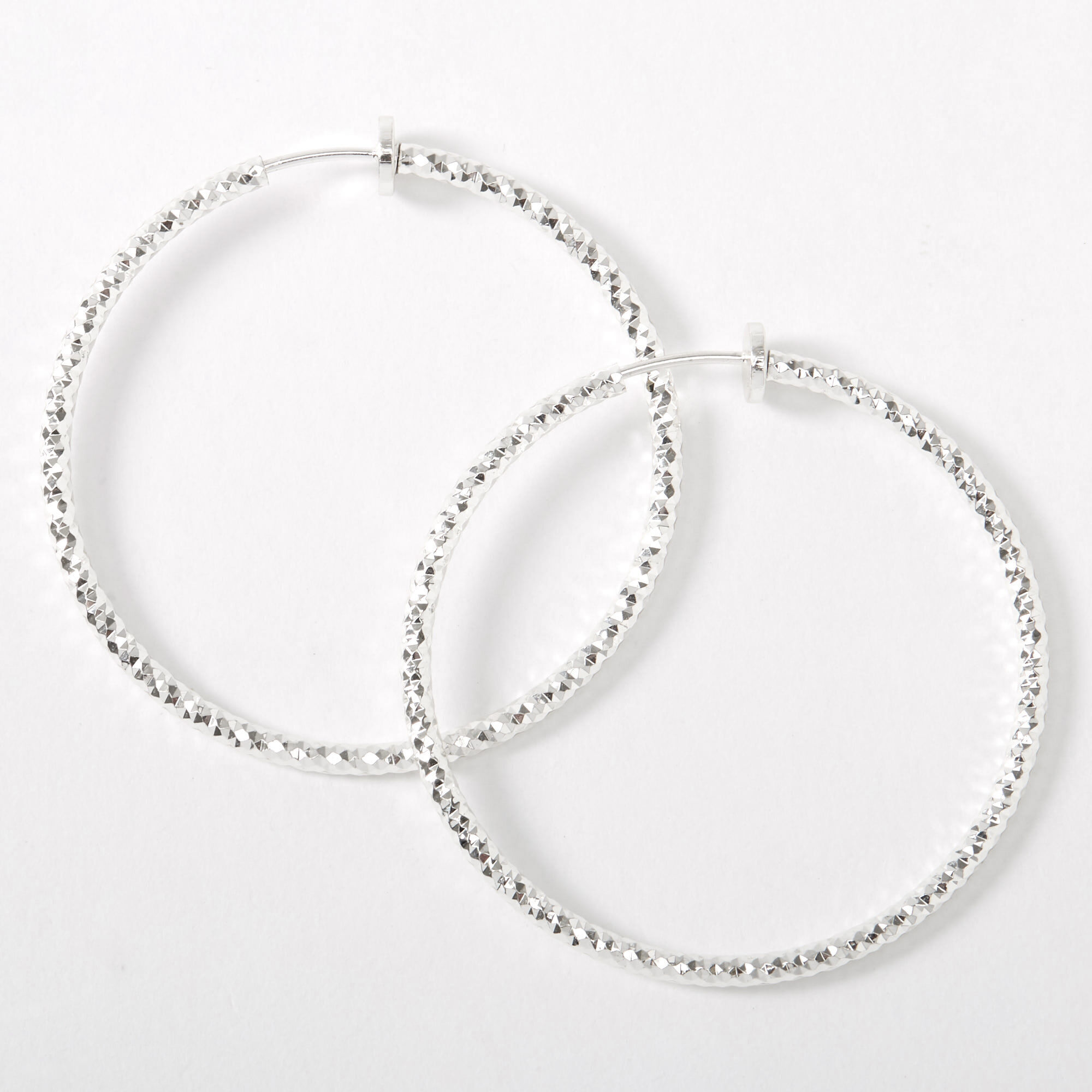 Medium Hoop Earrings | Sincerely Silver